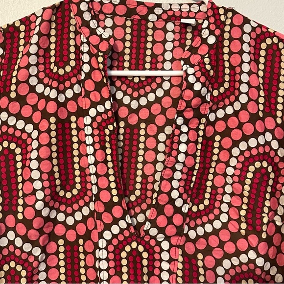 New York & Company Polka Dot‎ Notch Neck Dress Small - Picture 2 of 7